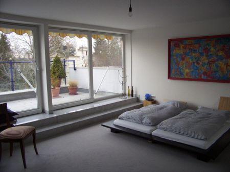 Schlafzimmer 1 mit Terrasse
