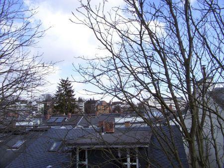Ausblick vom Balkon