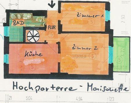 WE 1: Maisonette Hochparterre