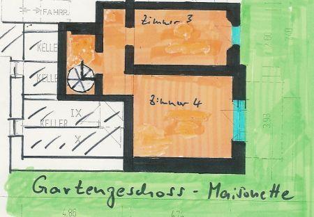WE 1: Maisonette Gartengeschos