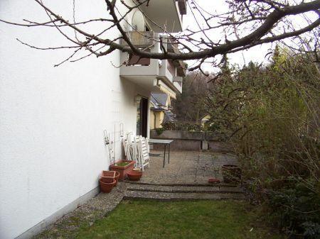Terrasse in den eigenen Garten